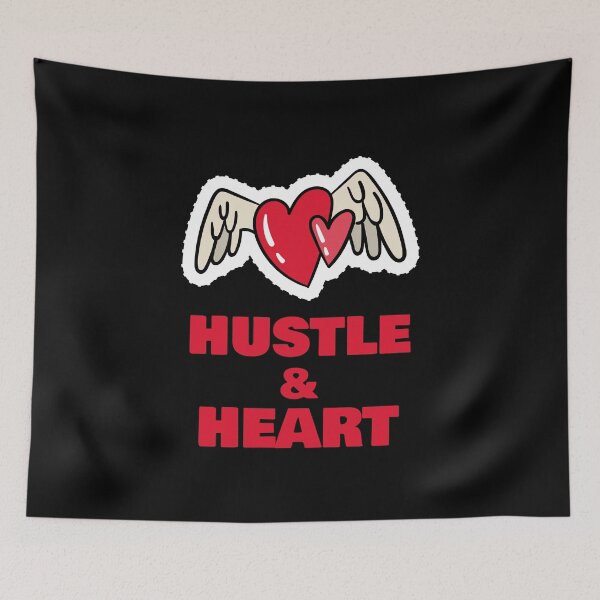 Item preview, Hustle and Heart designed and sold by 87-Aesthetics.