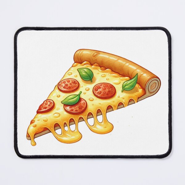 Item preview, Cheesy Pepperoni Pizza Slice Design designed and sold by Little Care Studio.