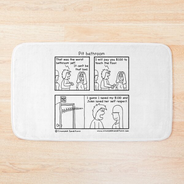 Item preview, Pit Bathroom designed and sold by Cramped Conditions.