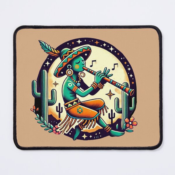 Item preview, Indigenous Native American Kokopelli designed and sold by Myra365Art.