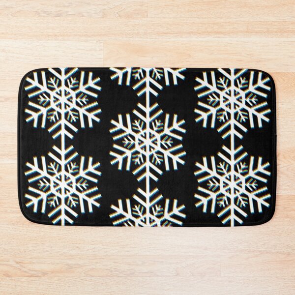 Item preview, Snowflake with Glitch Effect designed and sold by ElenaHrubes.