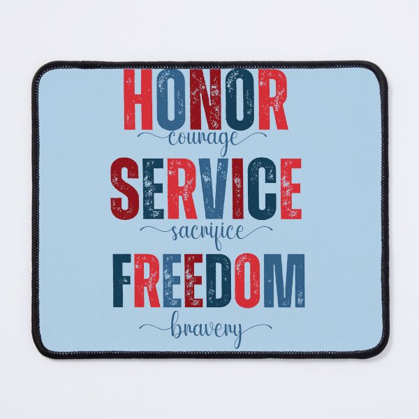 Item preview, Distressed Patriotic Honor, Service, Freedom designed and sold by AlienOccupation.