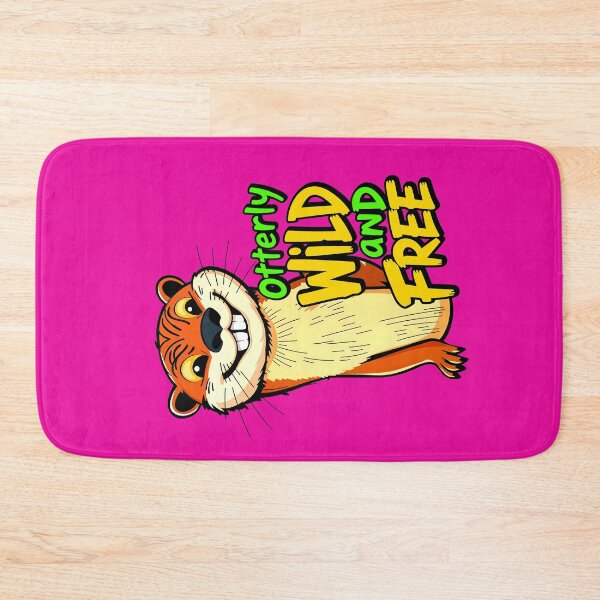 Item preview, Otterly Wild And Free Cute Otter Quote designed and sold by TheArtOfPat.
