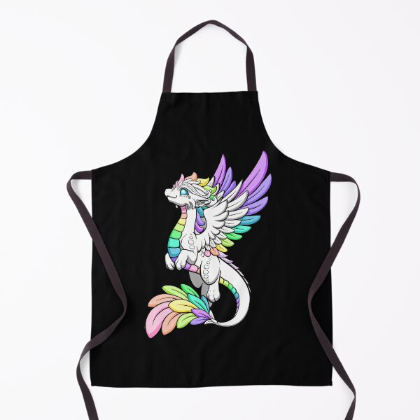 Item preview, White Rainbow Dra.gon designed and sold by cocoshoppy.