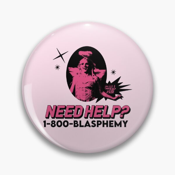 Item preview, Pink Blasphemy Poster Meg Smith designed and sold by Morton Designs.