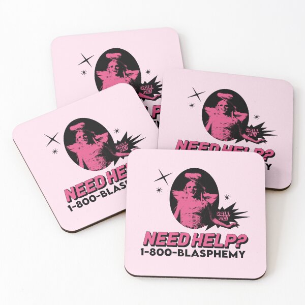 Item preview, Pink Blasphemy Poster Meg Smith designed and sold by Morton Designs.