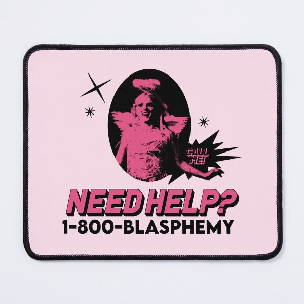 Item preview, Pink Blasphemy Poster Meg Smith designed and sold by Morton Designs.
