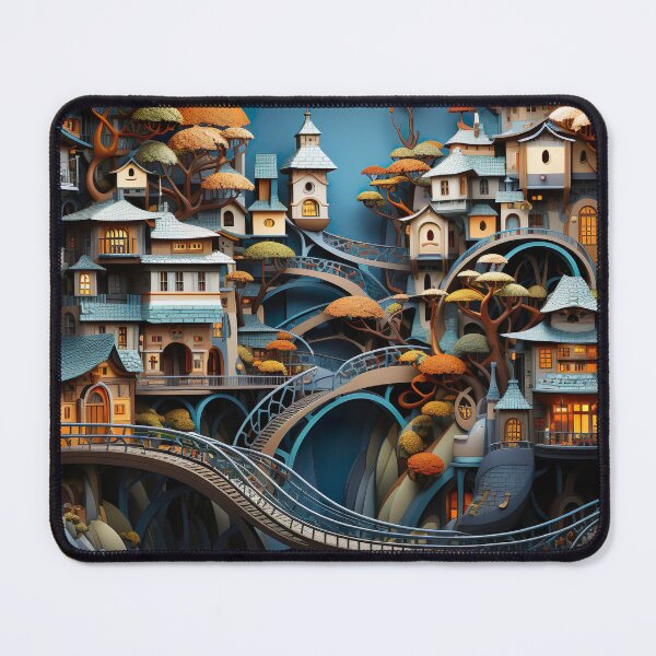 Item preview, Paper Craft - Treehouse Town designed and sold by KootenayDesigns.