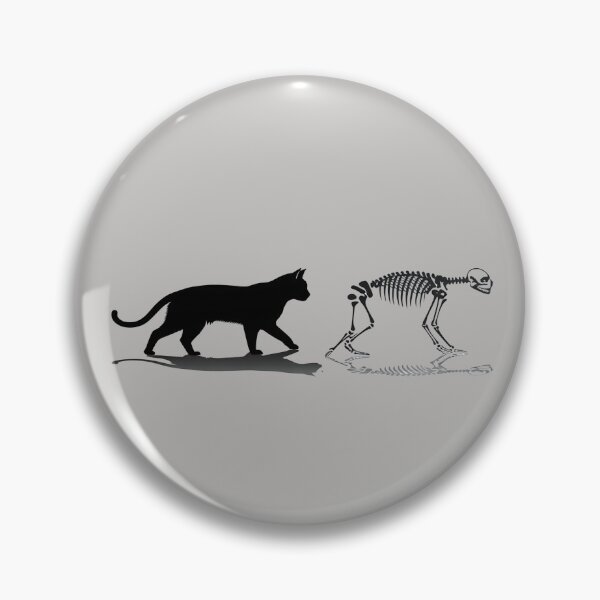 Item preview, Schrödinger's Cat Skeleton Design – Science Meets Philosophy designed and sold by Wildm3n8.