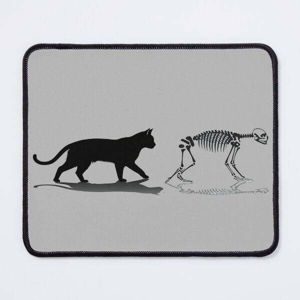 Item preview, Schrödinger's Cat Skeleton Design – Science Meets Philosophy designed and sold by Wildm3n8.