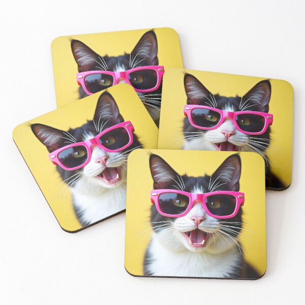 Artikelvorschau, Hey! Sonnenbrille Katze entworfen und verkauft von GOOD DAY Studio.