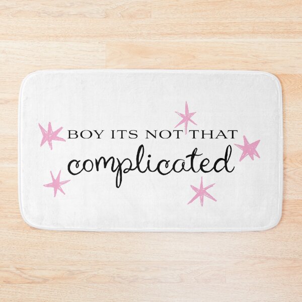 Item preview,  boy its not that complicated good graces sabrina carpenter lyrics  designed and sold by spicystylesco.