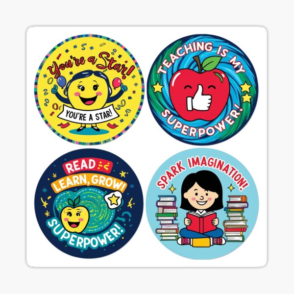 Item preview, Variety of fun motivation stickers designed and sold by beautyBYL.