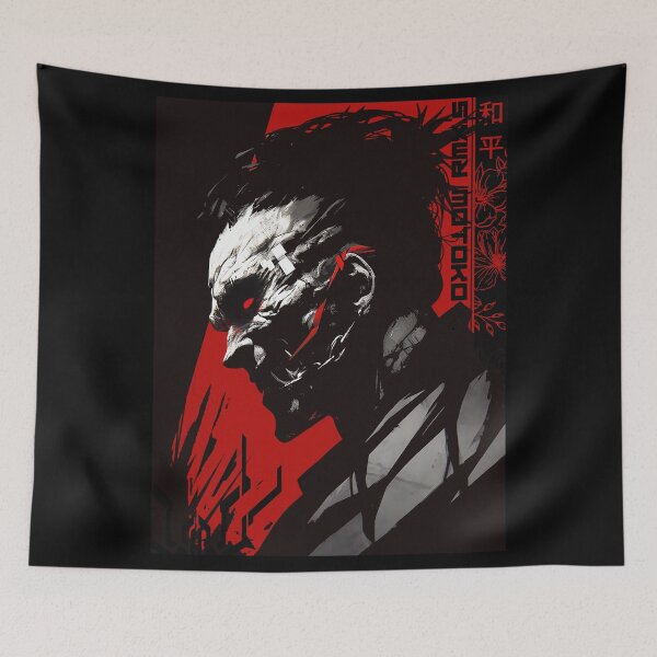 Item preview, Dark Urban Cyberpunk Samurai  designed and sold by ShurikenStar.