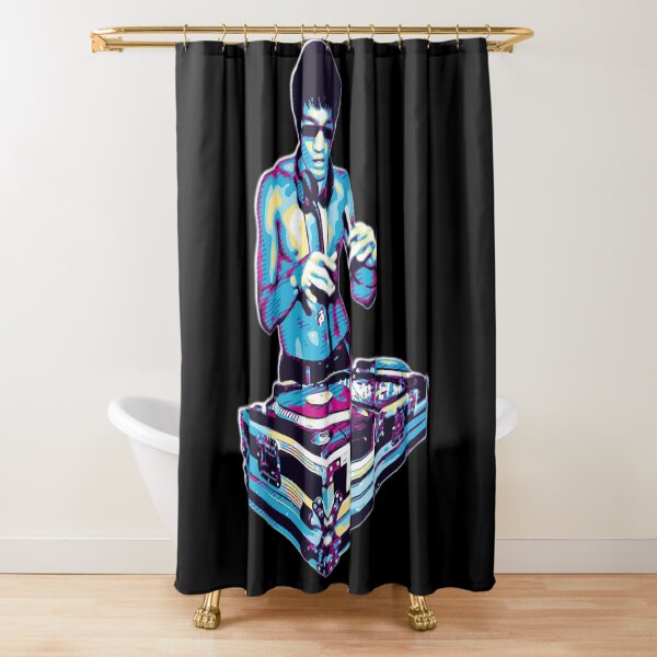 Bruce Lee high quality Shower Curtain | Kung Fu | Martial Arts | Warrior Gift | Hero | Bathroom | Home Art Decor | Gift