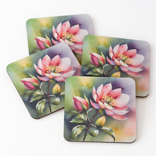 Item preview, Pink Bud Pink Bloom designed and sold by Ravenbluff.