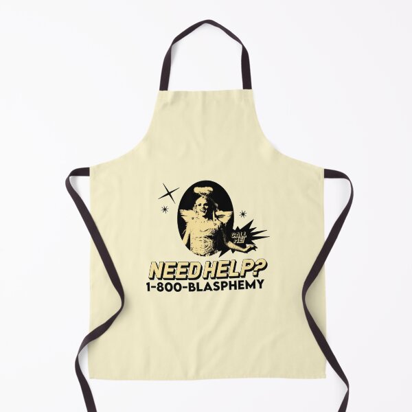 Item preview, Yellow Blasphemy Poster Meg Smith designed and sold by Morton Designs.
