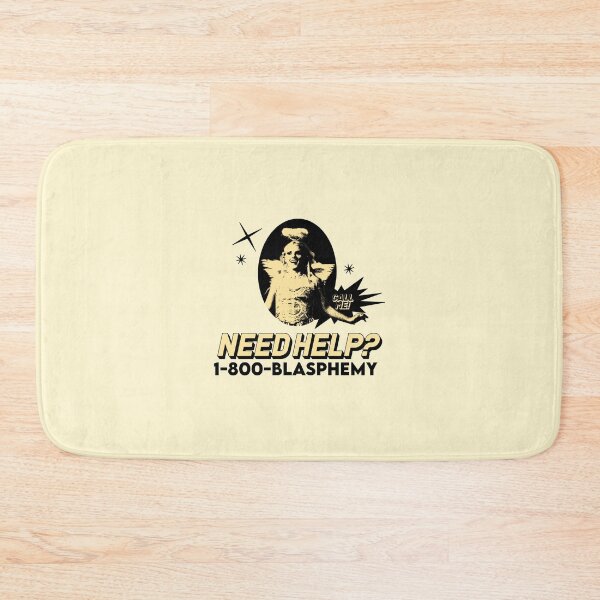 Item preview, Yellow Blasphemy Poster Meg Smith designed and sold by Morton Designs.