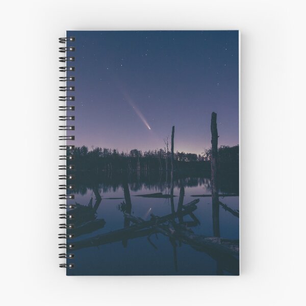 Item preview, Comet Tsuchinshan–ATLAS Reflected in Lake designed and sold by Amy Mitchell.