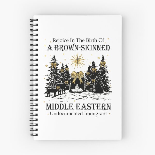Item preview, Rejoice In The Birth Of A Brown Skinned Middle Eastern designed and sold by vintagearttee.