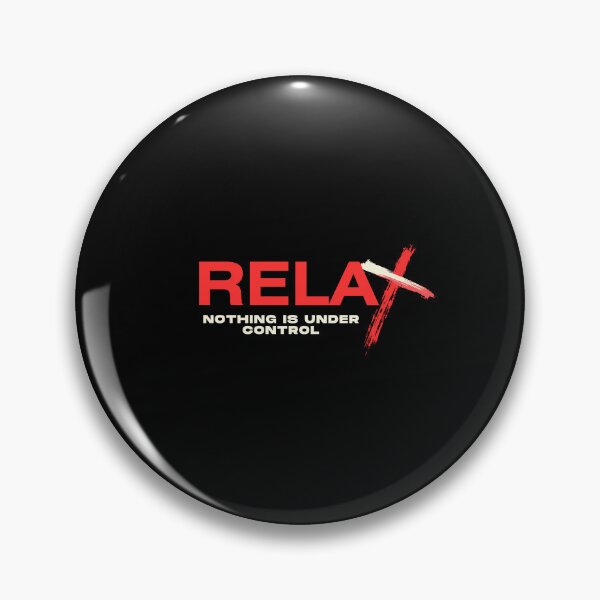 Item preview, Relax Nothing Is Under Control Funny Cat designed and sold by dudelinart.