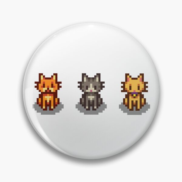 Item preview, stardew cats designed and sold by RhainMan.