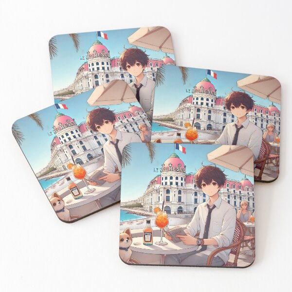 Item preview, From the Pages of a Japanese Manga to the Streets of Nice designed and sold by unrealartwork.