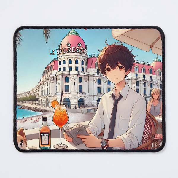 Item preview, From the Pages of a Japanese Manga to the Streets of Nice designed and sold by unrealartwork.