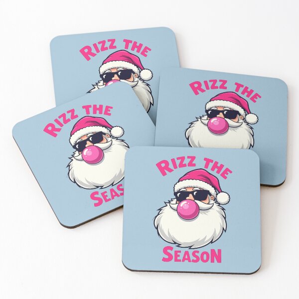 Item preview, Rizz The Season - Cool Santa Funny Christmas designed and sold by The AI Art Gallery.