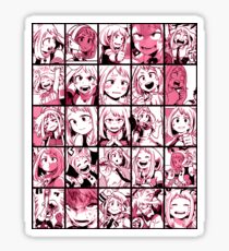 Uraraka Ochaco Collage Sticker