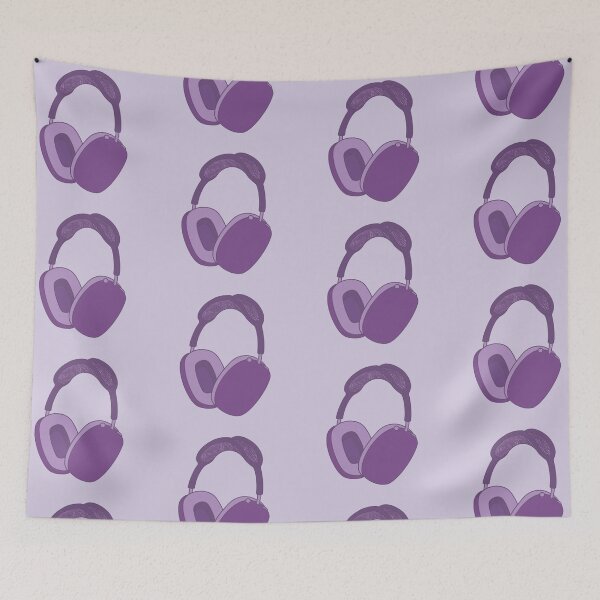 Item preview, Purple AirPods Max Headphones designed and sold by ElysiumStudios.