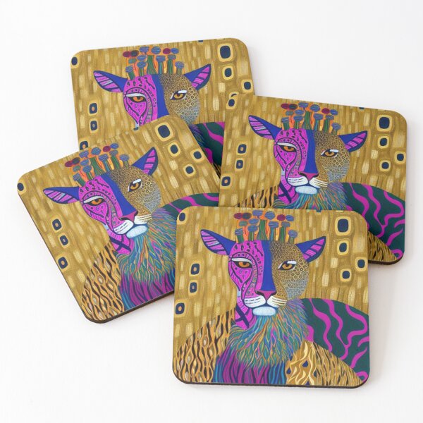 Item preview,  Abstract Big Cat Art designed and sold by TheDarkWardrobe.