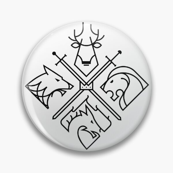 Item preview, Father Of Dragons Logo (Black Version) designed and sold by asbno19.