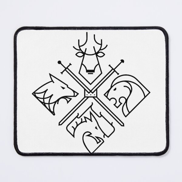 Item preview, Father Of Dragons Logo (Black Version) designed and sold by asbno19.
