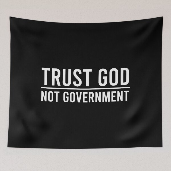 Item preview, Trust God Not Government designed and sold by zeviwanty.