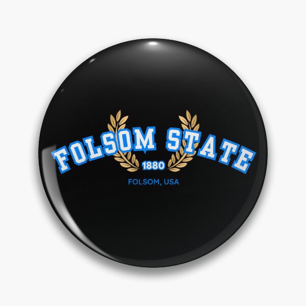 Item preview, Folsom State Prison University, White and Blue designed and sold by UNK-Fatigues.