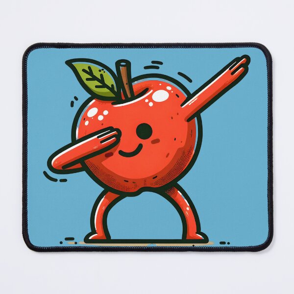 Item preview, Dabbing Apple Kawaii Style Fruit Dab Funny Gift for Teacher Gift for Someone Who Loves Apples designed and sold by Gay-Koala.