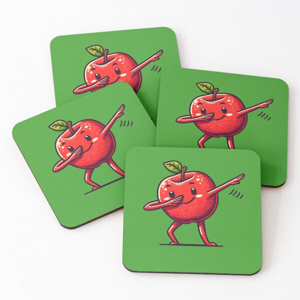 Item preview, Dabbing Apple Kawaii Style Fruit Dab Funny Gift for Teacher Gift for Someone Who Loves Apples designed and sold by Gay-Koala.