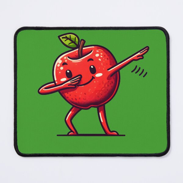 Item preview, Dabbing Apple Kawaii Style Fruit Dab Funny Gift for Teacher Gift for Someone Who Loves Apples designed and sold by Gay-Koala.