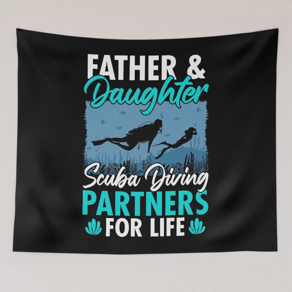 Item preview, Father And Daughter Scuba Diving Partners For Life designed and sold by TheDiveShirt.