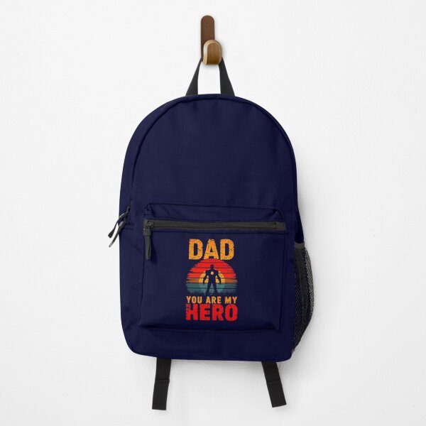 Item preview, Dad You Are My Hero Retro Quote Design designed and sold by TheArtOfPat.