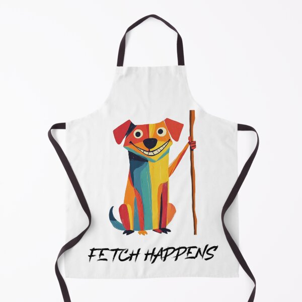 Item preview, Fetch Happens: Funny Mischievous Dog Design designed and sold by AtlanticAvenue.