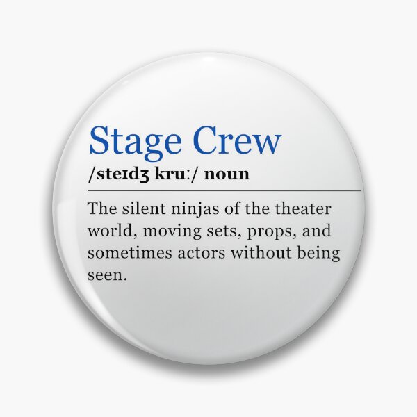 Item preview, Define: Stage Crew designed and sold by Varlo.