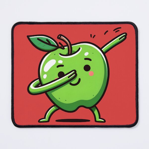 Item preview, Dabbing Green Apple Kawaii Style Fruit Dab Funny Gift for Teacher Gift for Best Teacher Appreciation designed and sold by Gay-Koala.