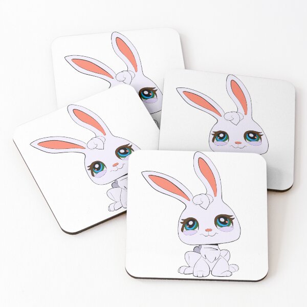 Item preview, Littlest Pet Shop white rabbit designed and sold by ksski.