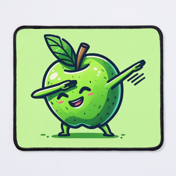 Item preview, Dabbing Green Apple Kawaii Style Fruit Dab Funny Gift for Teacher Gift for Best Teacher Appreciation designed and sold by Gay-Koala.