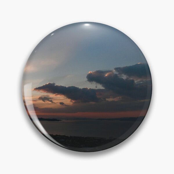 Item preview, Moody sunset over the seto inland sea, ehime, Japan. designed and sold by Japaholic.