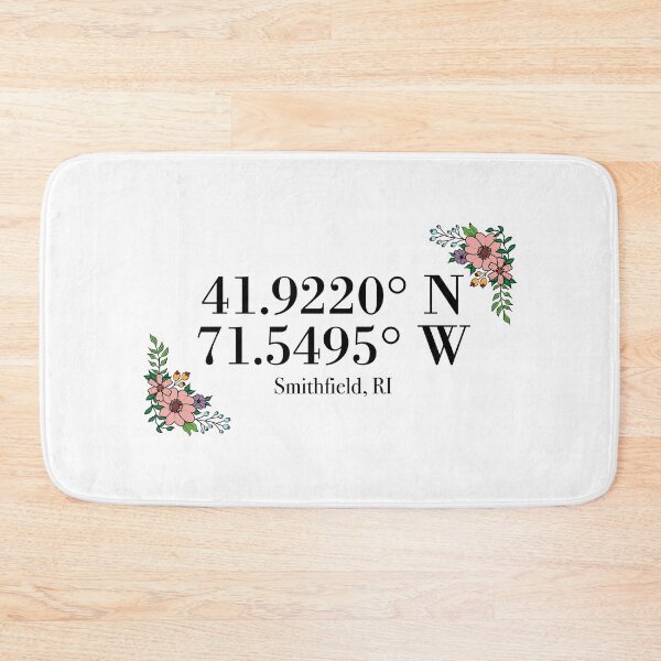 Item preview, Smithfield, RI Coordinates designed and sold by mynameisliana.