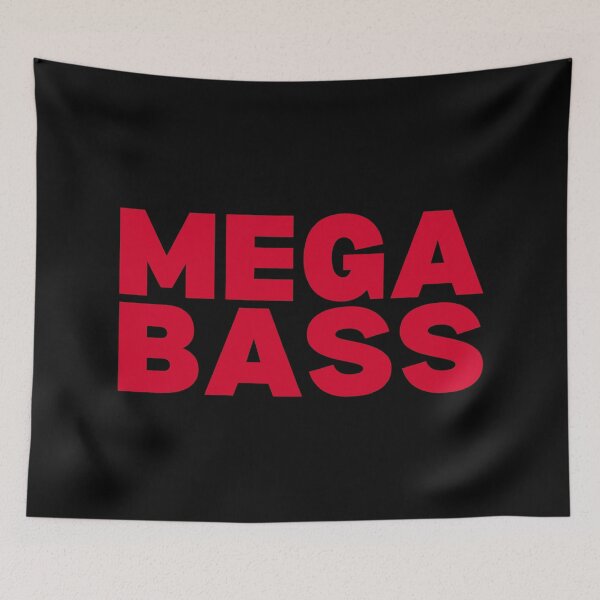 Item preview, Mega Bass, Red designed and sold by UNK-Fatigues.