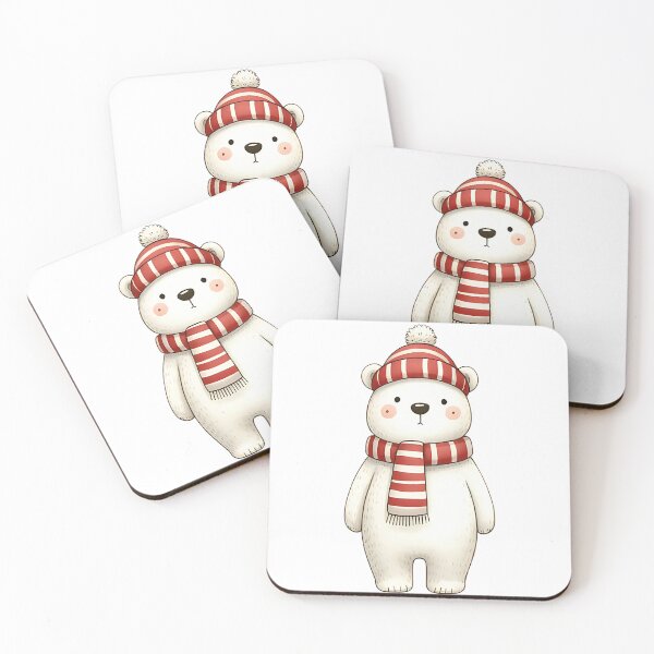 Item preview,  Polar Bear in Winter Gear designed and sold by angieart68.